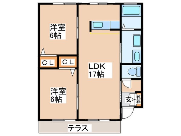 テンプスメイソンの物件間取画像